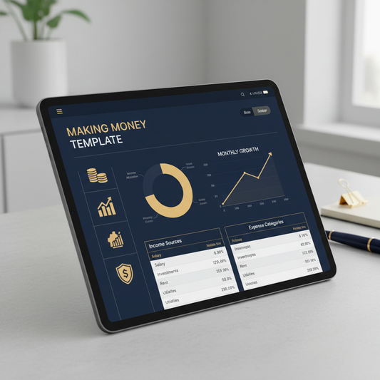 Making Money Template Product Image